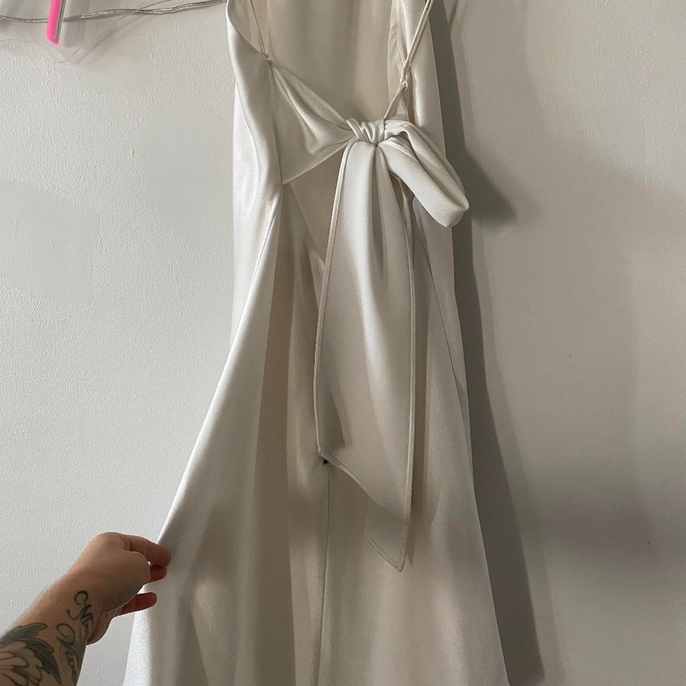 Alice + Olivia Francene Handkerchief Mini Dress - Picture 3 of 4